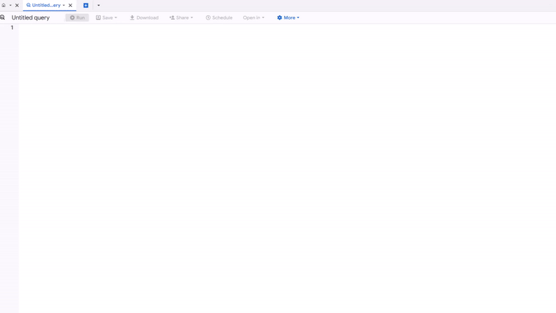 Lite UDF Query demo